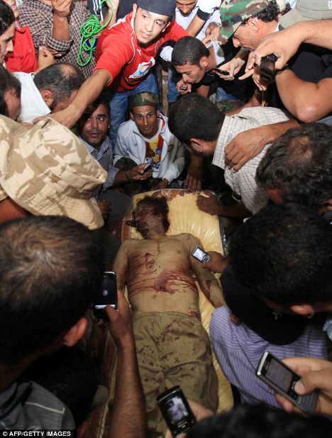 Gaddafi death