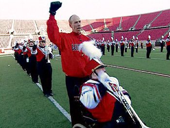 Patrick in the Marching band