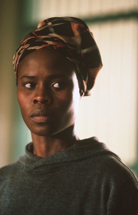 Nthati as Odette on the 2004 flick  Human Cargo 