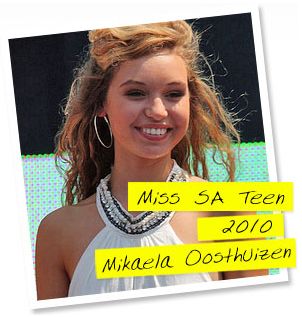 Miss SA Teen pageant