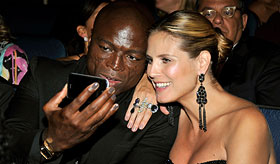 Seal and Heidi Klum