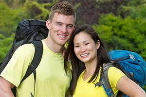 Ernie Halvorsen and Cindy Chiang