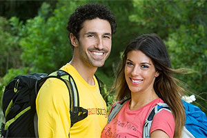 Ethan Zohn and Jenna Morasca