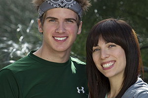 Joey Graceffa and Meghan Camarena