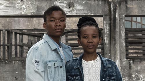 Aphiwe Mkefe and Zimkhitha Nyoka