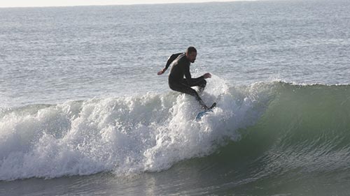 Shark vs. Surfer