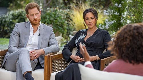 CBS Presents Oprah with Meghan and Harry