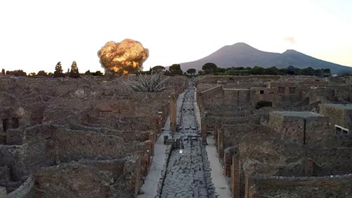 Bombing Pompeii